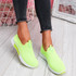 Kimmy Green Slip On Trainers