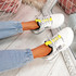Jolle White Chunky Sneakers