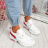 Wenny White Chunky Sneakers