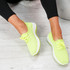 Ligy Fluorescence Knit Lace Up Sneakers