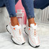 Zennya White Chunky Sneakers
