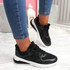 Bymma Black Lace Up Trainers