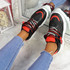 Junny Black Red Chunky Trainers