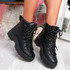 Poppa Black Ankle Boots