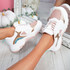 Grinna Pink Chunky Sneakers