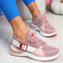 Irre Pink Chunky Sport Trainers