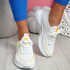 Irre White Chunky Sport Trainers