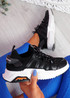 Kyme Black Sport Sneakers