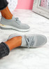Scopo Grey Knit Lace Sneakers