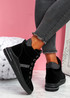 Noby Black High Top Trainers