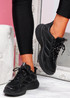 Forre Black Running Trainers