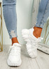 Lanny White Chunky Sport Trainers