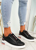 Gevy Black Lace Up Trainers