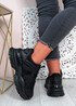 Mary Black Chunky Sneakers