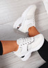 Emmie White Chunky Trainers