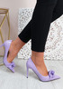Antonia Purple High Heels Chain Shoes