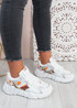 Christa White Chunky Trainers