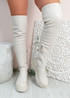 Isabelle Beige Over The Knee Boots
