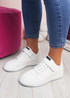 Sabrina White Fashion Sneakers