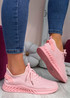 Loulou Pink Slip On Trainers