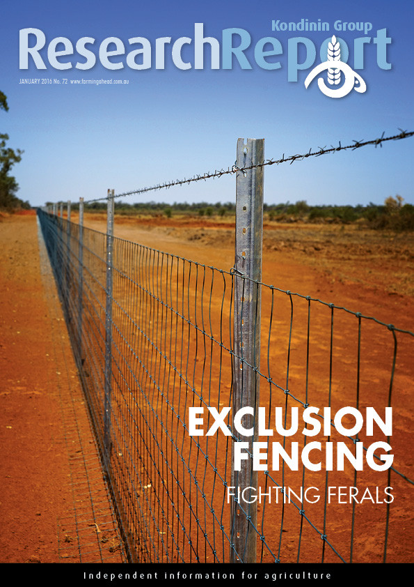 Exclusion fencing