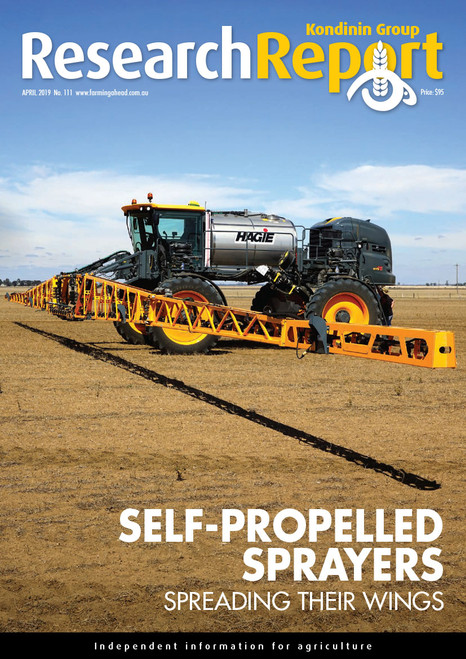 Research Report 111: Self-Propelled Sprayers 