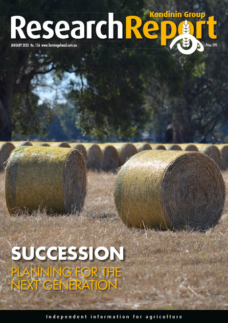 Research Report 156: SUCCESSION