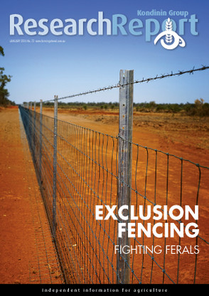 Exclusion fencing