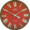 Smiths Large Red Wall Clock PL4022