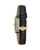 Bulova Quartz Ladies Black Leather Strap - 97L173