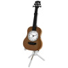 Collectible Guitar Clock with Stand CC3208BR