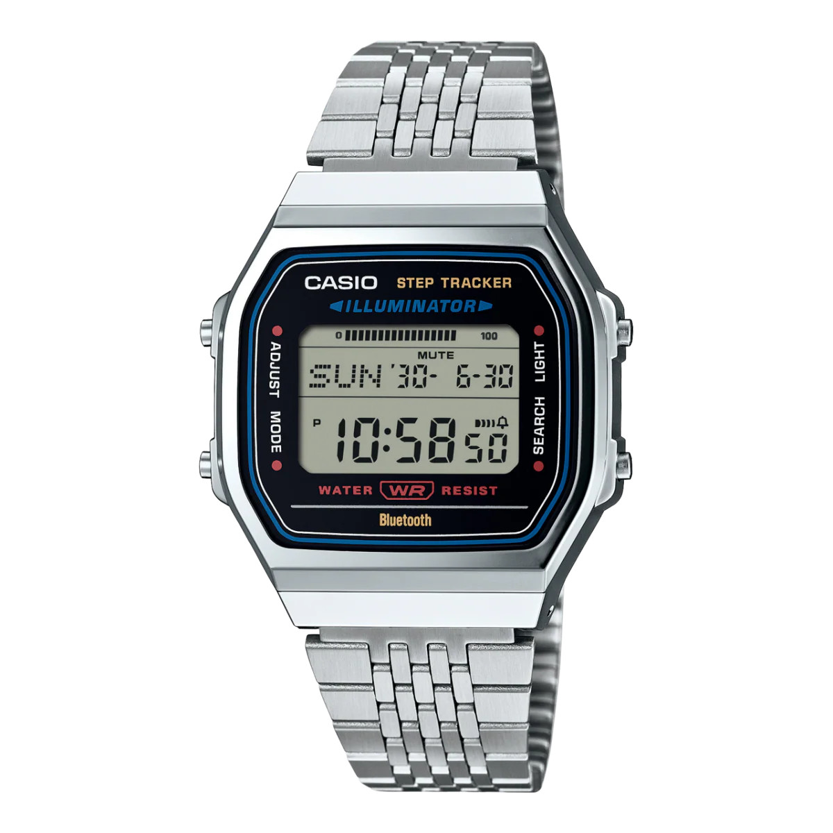 Casio Midsize Digital Step Tracker ABL100WE-1A
