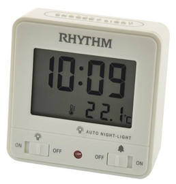 Rhythm Digital Beep Alarm Clock LCT105NR03