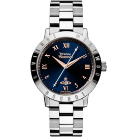 Vivienne Westwood, Bloomsbury watch, SS with very dark blue/blackish dial VV152NVSL