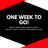 Join us next Friday instore or online.