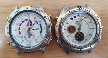 The Regatta watch dial