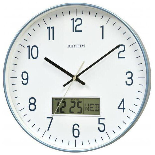 Rhythm Wall Clock Quartz Duo CFG723NR04