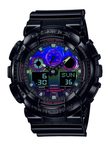 Casio Gents G-Shock Quartz Duo GA100RGB-1A SOLD