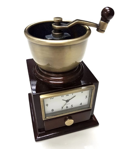 Pronto Collectable Coffee Grinder Clock CC3198BR