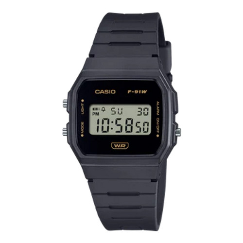 Casio Midsize Quartz Digital  F91WB-8A
