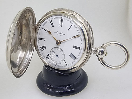 Edward Bevan Silver Pocket Watch