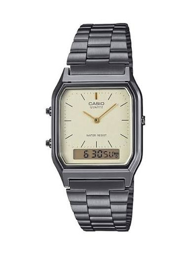 Casio Midsize Vintage Analogue/Digital Quartz AQ230GG-9A