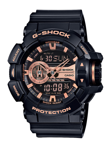 Casio Gents G-Shock Quartz Duo GA400GB-1A4