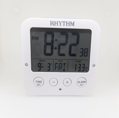 Rhythm Alarm Clock LCT082NR03 SOLD