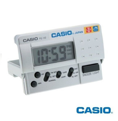 Casio Small Digital Travel Clock PQ10D-8 SOLD