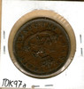 Bank of Upper Canada: 1857 Penny #6a