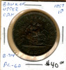 Bank of Upper Canada: 1857 Penny #10