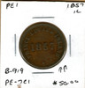 P.E.I. 1857 One Cent B-919 PE-7C1 #3