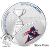 Canada: 2012 25 Cents The Montréal Alouettes Coloured Coin & Stamp Set