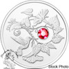Canada: 2013 $3 Hummingbird and Morning Glory Pure Silver Coin